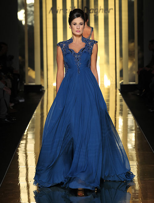 Mireille-Dagher-navy-blue-gown