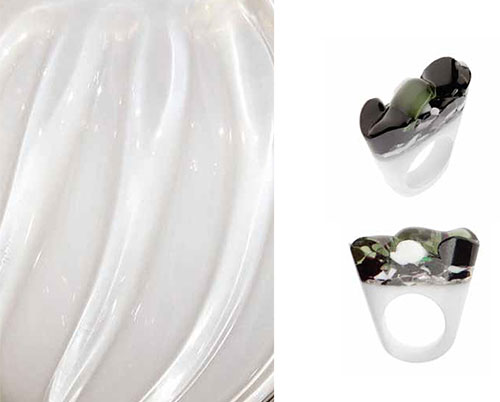 Pasionae-Murano-glass-ring-white